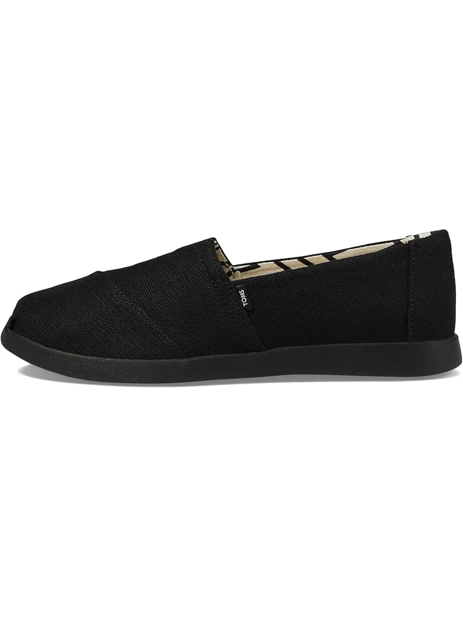 Туфли на плоской подошве TOMS Alpargata Plus — изображение 4 из 4, черный