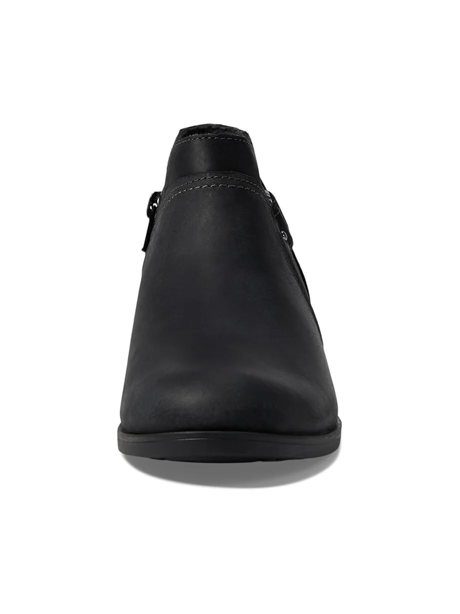 Ботинки женские Clarks Charlten Grace на каблуке — изображение 2 из 4, черный