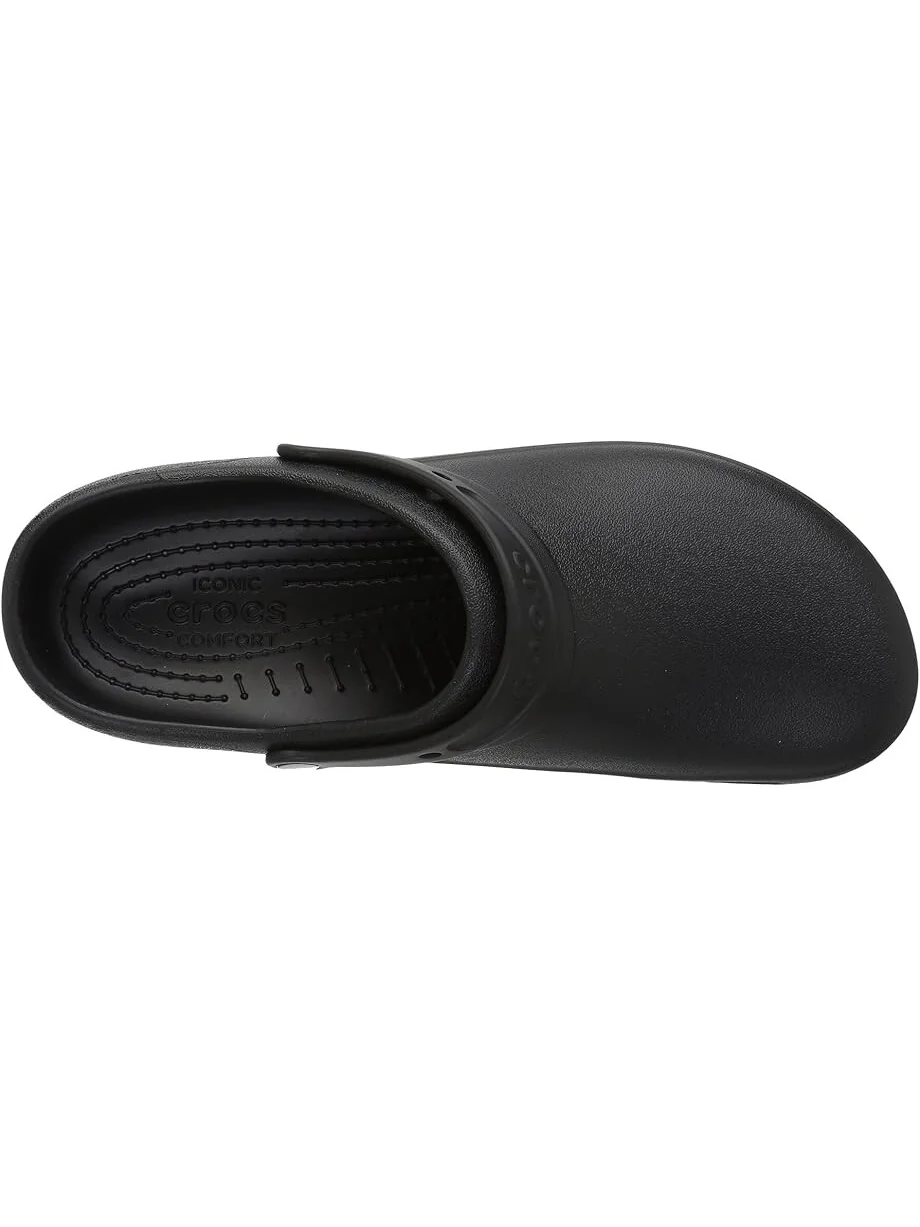 Сабо Crocs Work Work Specialist II Clog — изображение 2 из 4, черный