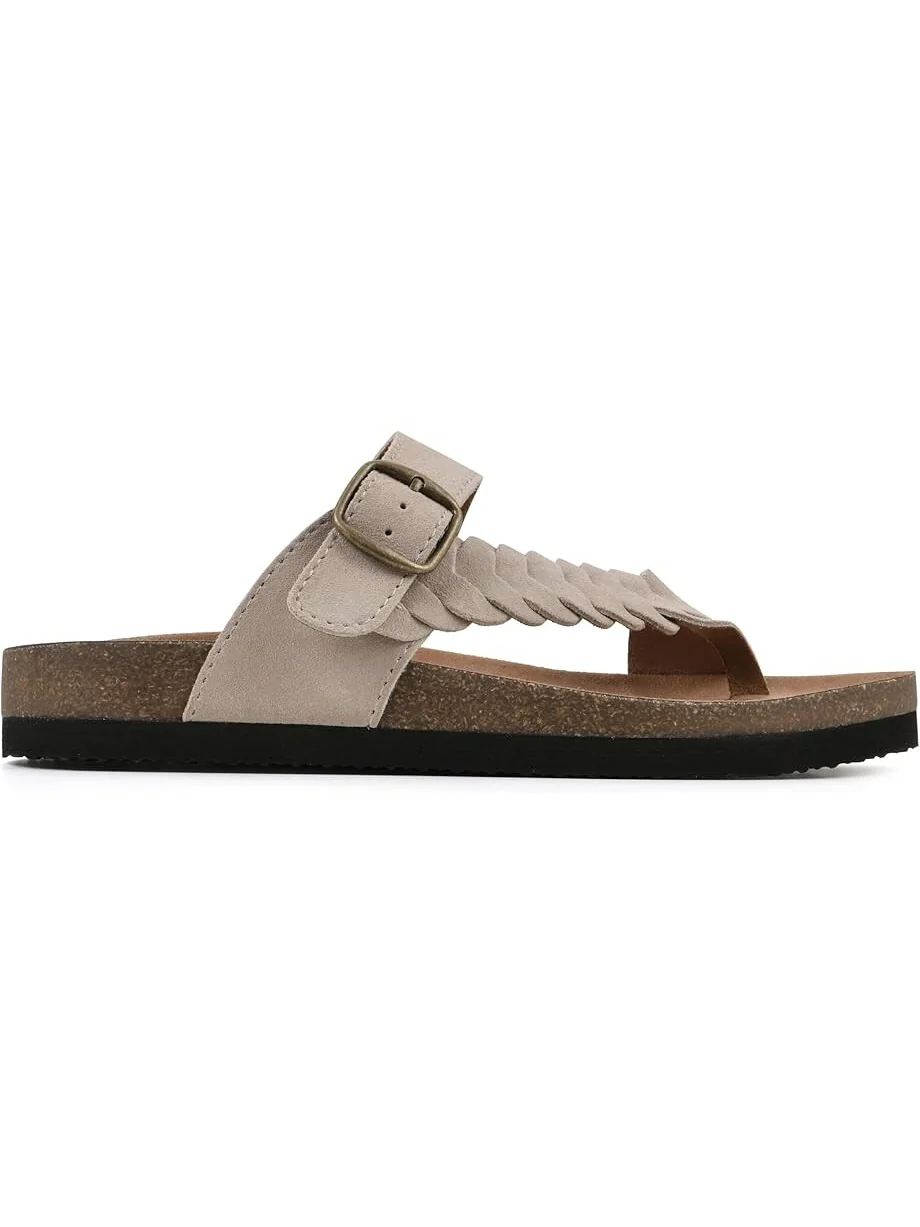 Сандалии White Mountain Happier, цвет Sandal Wood/Suede — изображение 4 из 4
