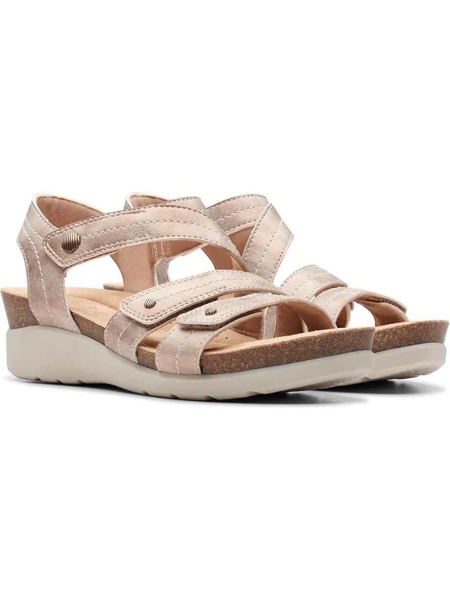 Туфли Clarks Calenne Clara, цвет Bronze Metallic Textile — изображение 1 из 4