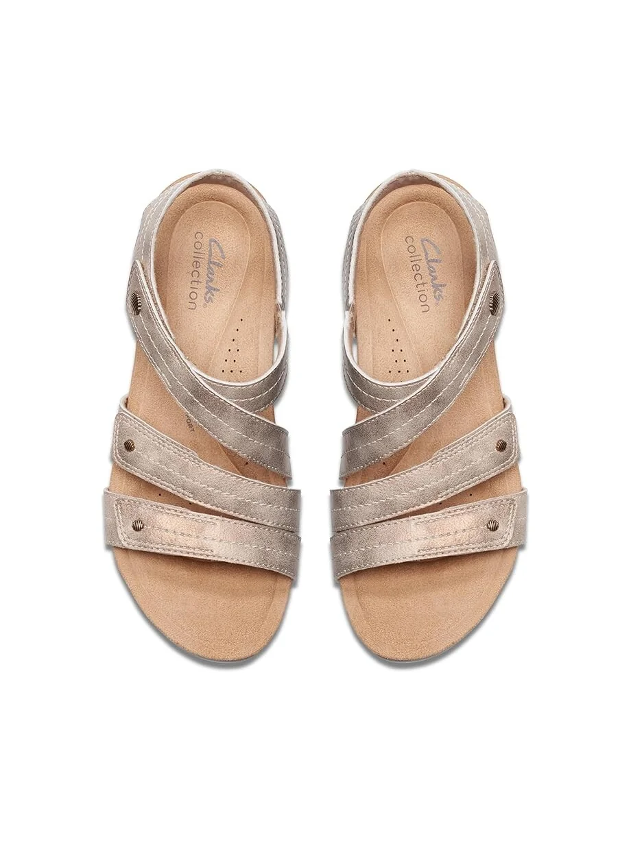 Туфли Clarks Calenne Clara, цвет Bronze Metallic Textile — изображение 2 из 4