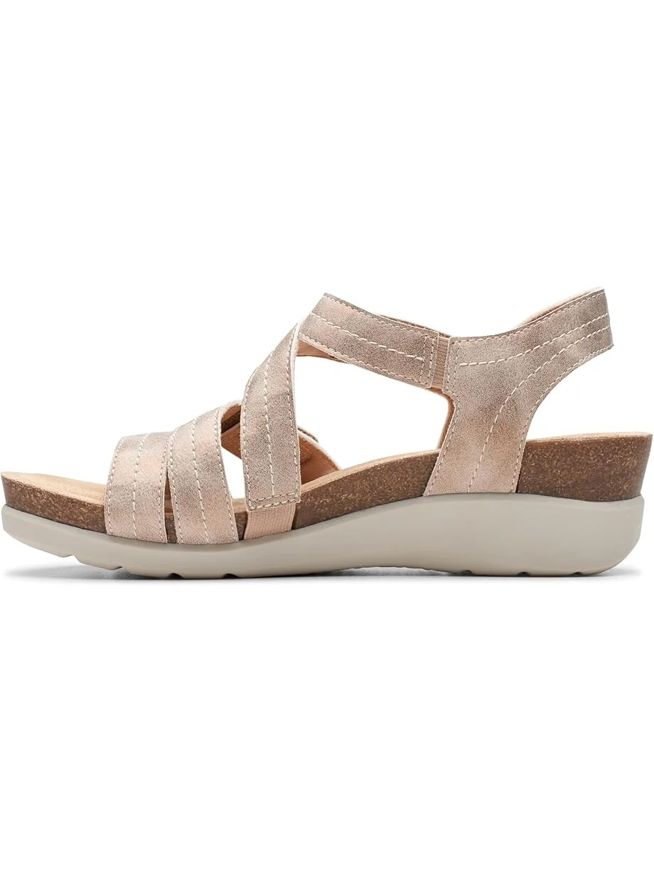 Туфли Clarks Calenne Clara, цвет Bronze Metallic Textile — изображение 4 из 4