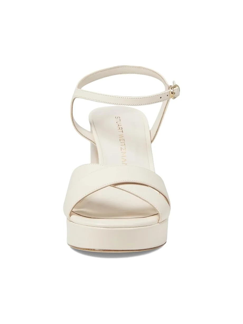 Туфли Stuart Weitzman Dayna Platform Sandal — изображение 2 из 4, перламутр