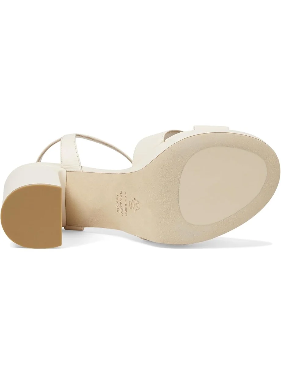 Туфли Stuart Weitzman Dayna Platform Sandal — изображение 3 из 4, перламутр