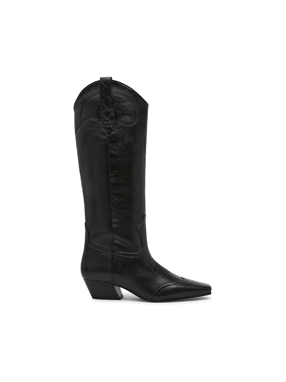 Сапоги женские Steve Madden Dollie на каблуке