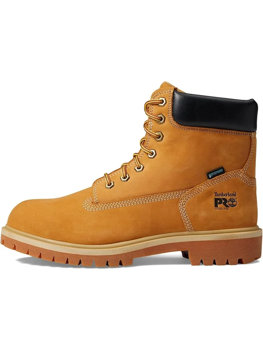 Ботинки Timberland PRO Direct Attach 6" Steel Safety Toe Insulated Waterproof, Wheat-2024 NEW — изображение 3 из 4, пшеница
