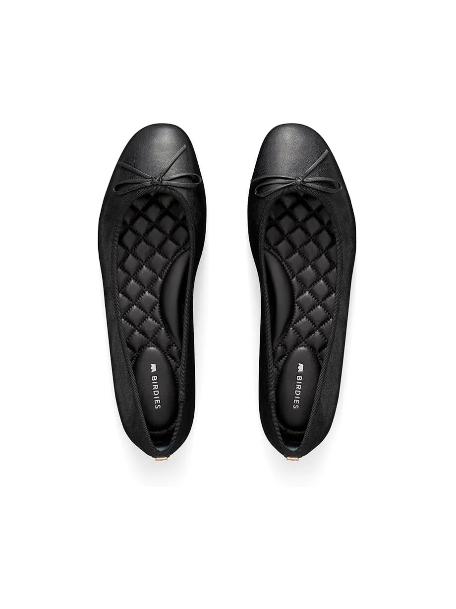 Туфли на плоской подошве Birdies Hummingbird Leather Flat — изображение 2 из 4, черный