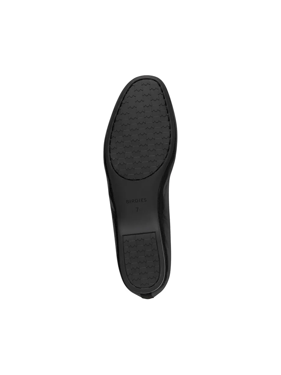 Туфли на плоской подошве Birdies Hummingbird Leather Flat — изображение 3 из 4, черный