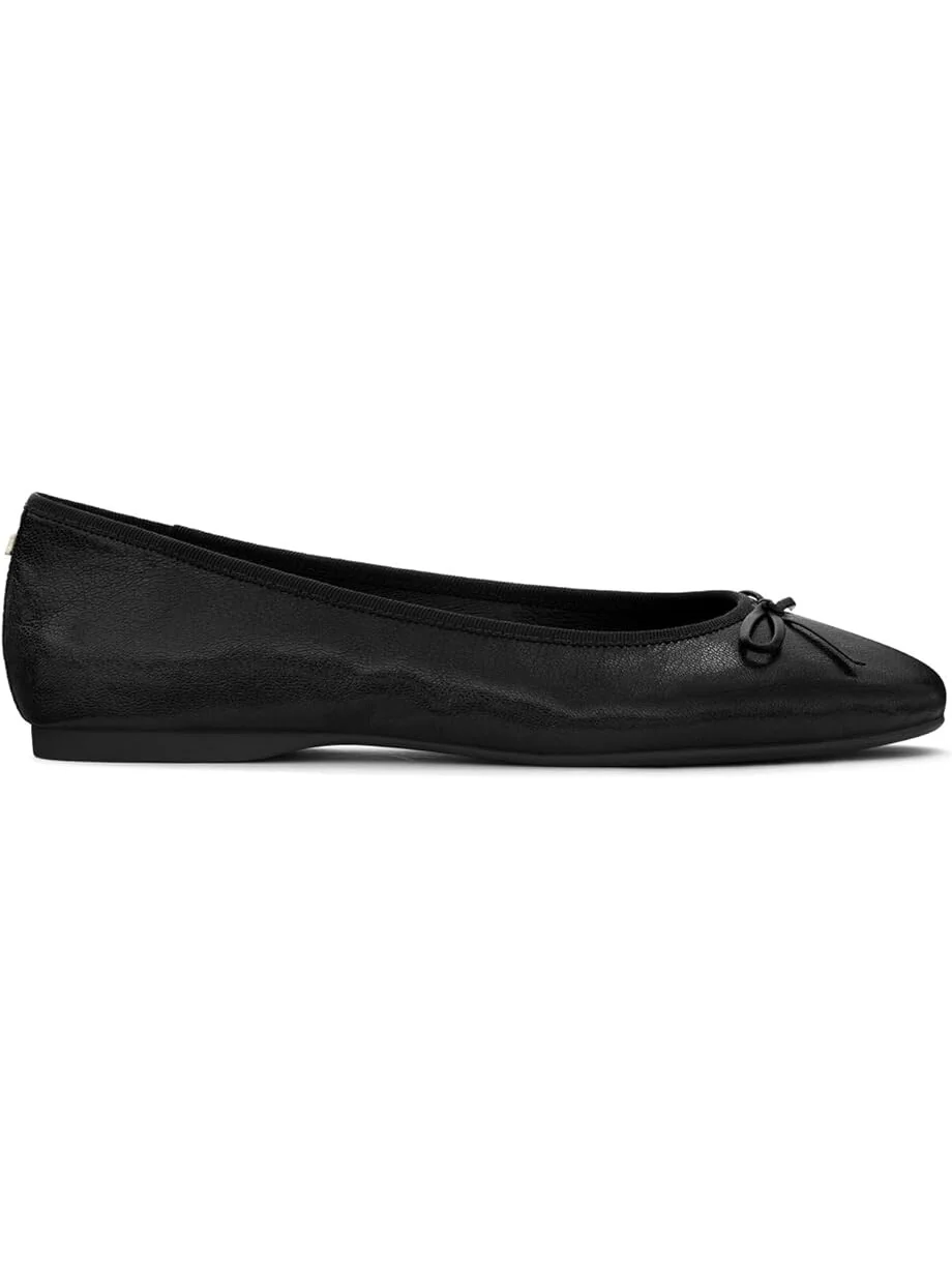 Туфли на плоской подошве Birdies Hummingbird Leather Flat — изображение 4 из 4, черный