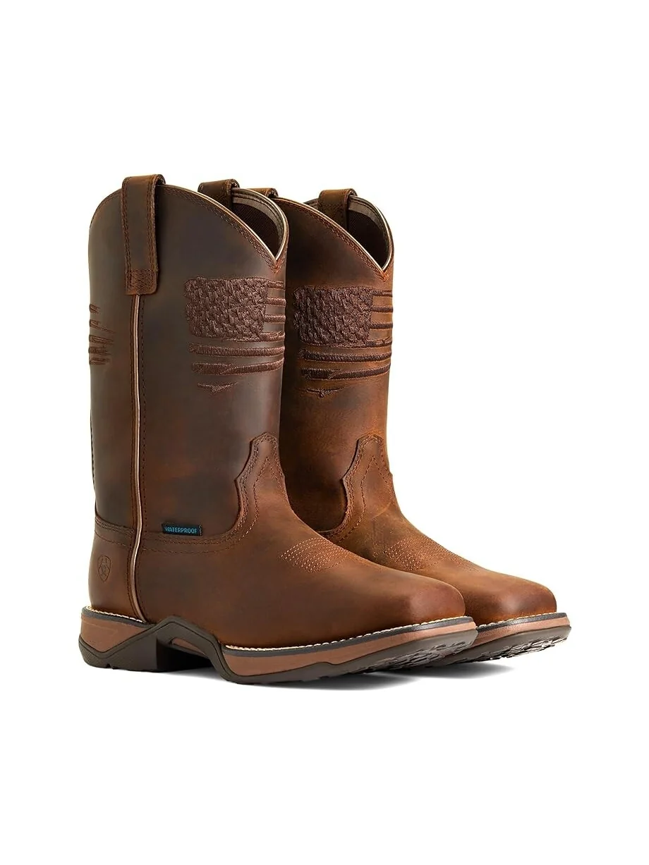 Сапоги женские Ariat Anthem Patriot с узором