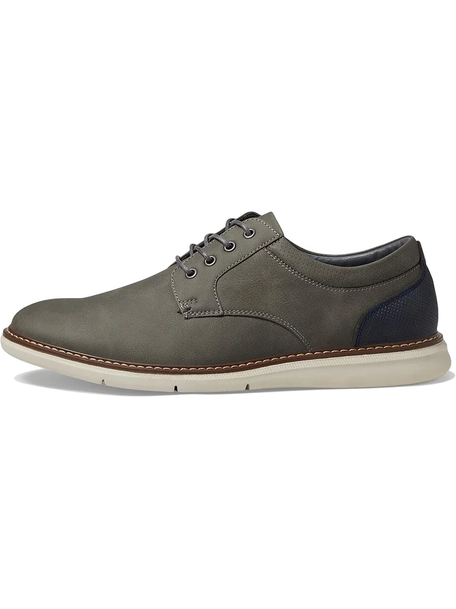 Кроссовки Nunn Bush Chase 2.0 Casual Plain Toe Oxford Contemporary Lace-Up — изображение 4 из 4, серый