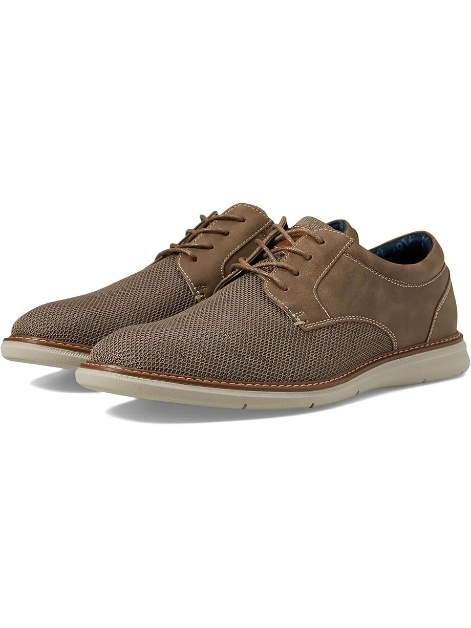 Кроссовки Nunn Bush Chase Knit Plain Toe Oxford Lightweight Breathable Versatile Lace Up