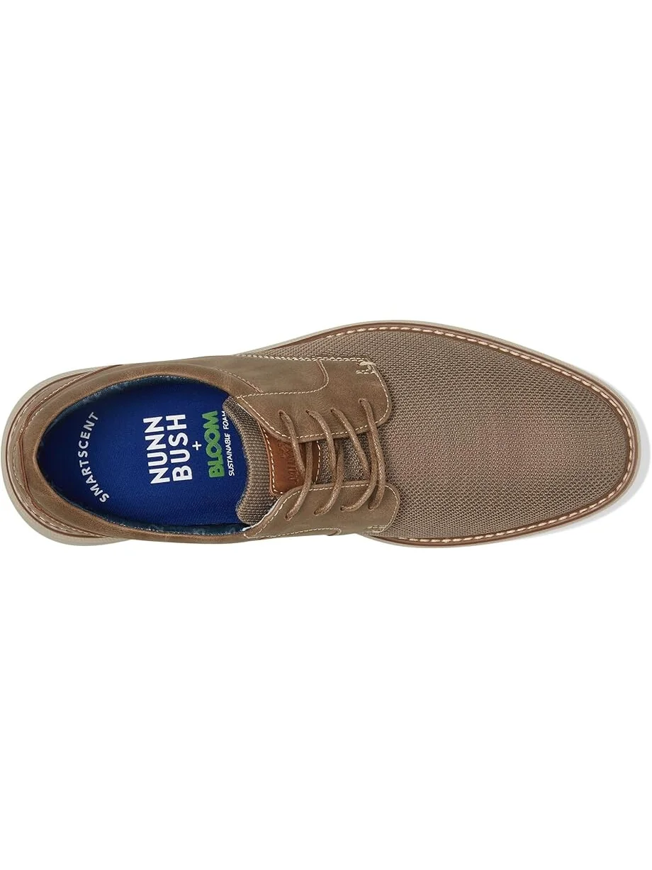 Кроссовки Nunn Bush Chase Knit Plain Toe Oxford Lightweight Breathable Versatile Lace Up — изображение 2 из 4