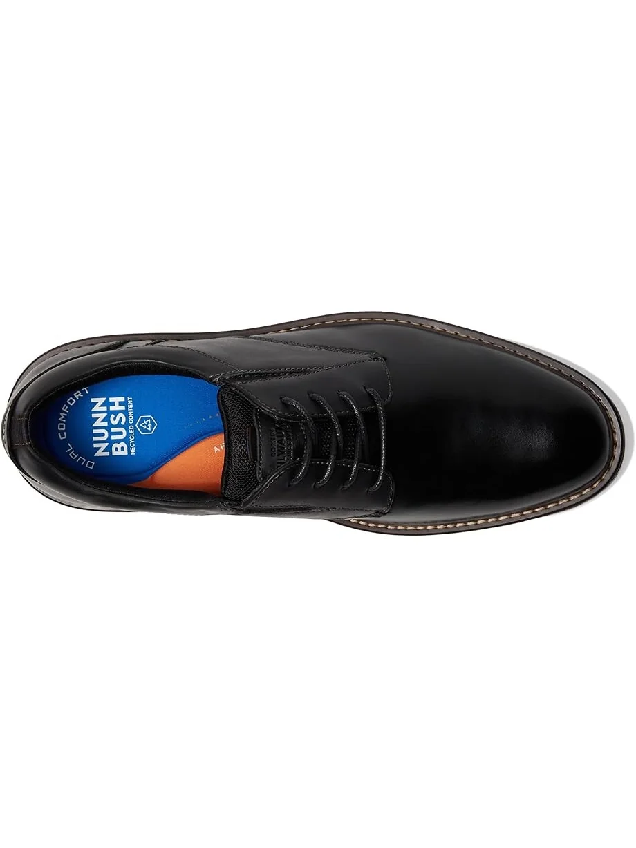 Оксфорды Nunn Bush Griff Plain Toe Oxford Lightweight and Comfortable for All Occasions Leather Lace Up — изображение 2 из 4