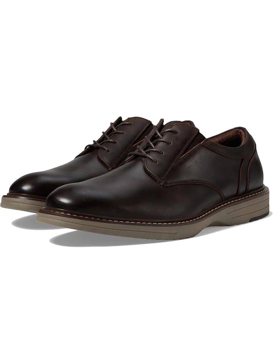 Оксфорды Nunn Bush Griff Plain Toe Oxford Lightweight and Comfortable for All Occasions Leather Lace Up