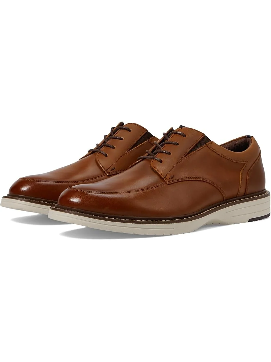 Оксфорды Nunn Bush Griff Moccasin Toe Oxford Lightweight and Comfortable for All Occasions Leather Lace Up
