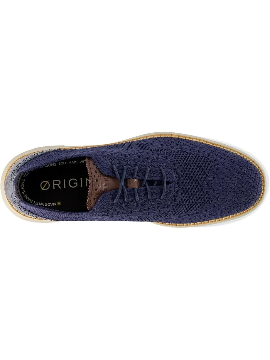 Оксфорды Cole Haan Original Grand Remastered Stitchlite Oxford — изображение 2 из 4, синий/темный/серебристый