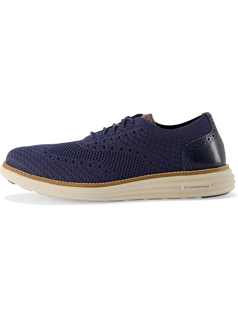 Оксфорды Cole Haan Original Grand Remastered Stitchlite Oxford — изображение 4 из 4, синий/темный/серебристый