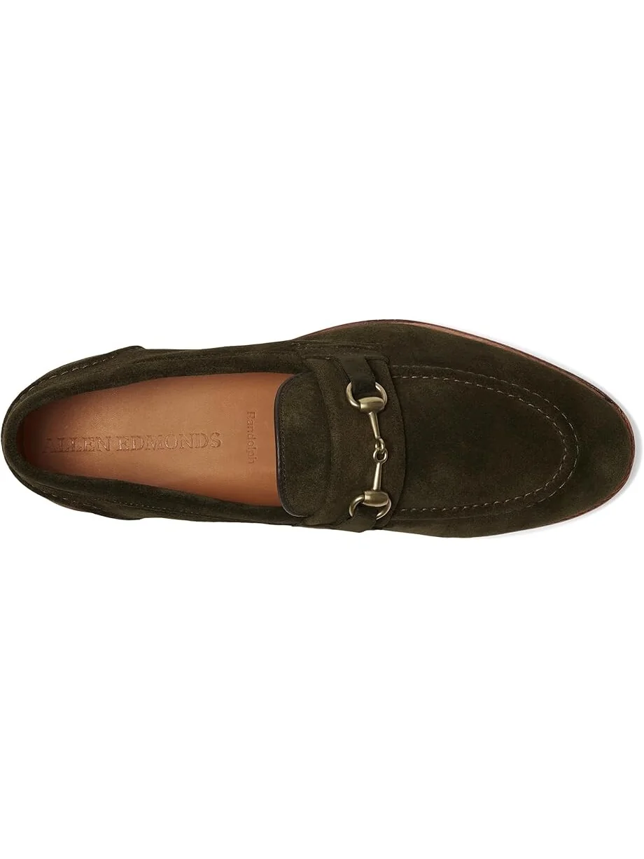 Оксфорды Allen Edmonds Randolphbit Penny Loafers — изображение 2 из 4, зеленый