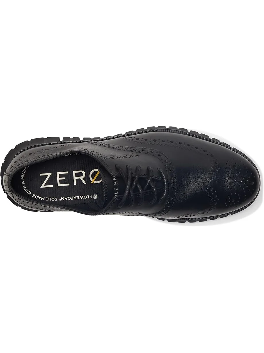 Оксфорды Cole Haan Zerogrand Remastered Wing Tip Oxford — изображение 2 из 4, черный