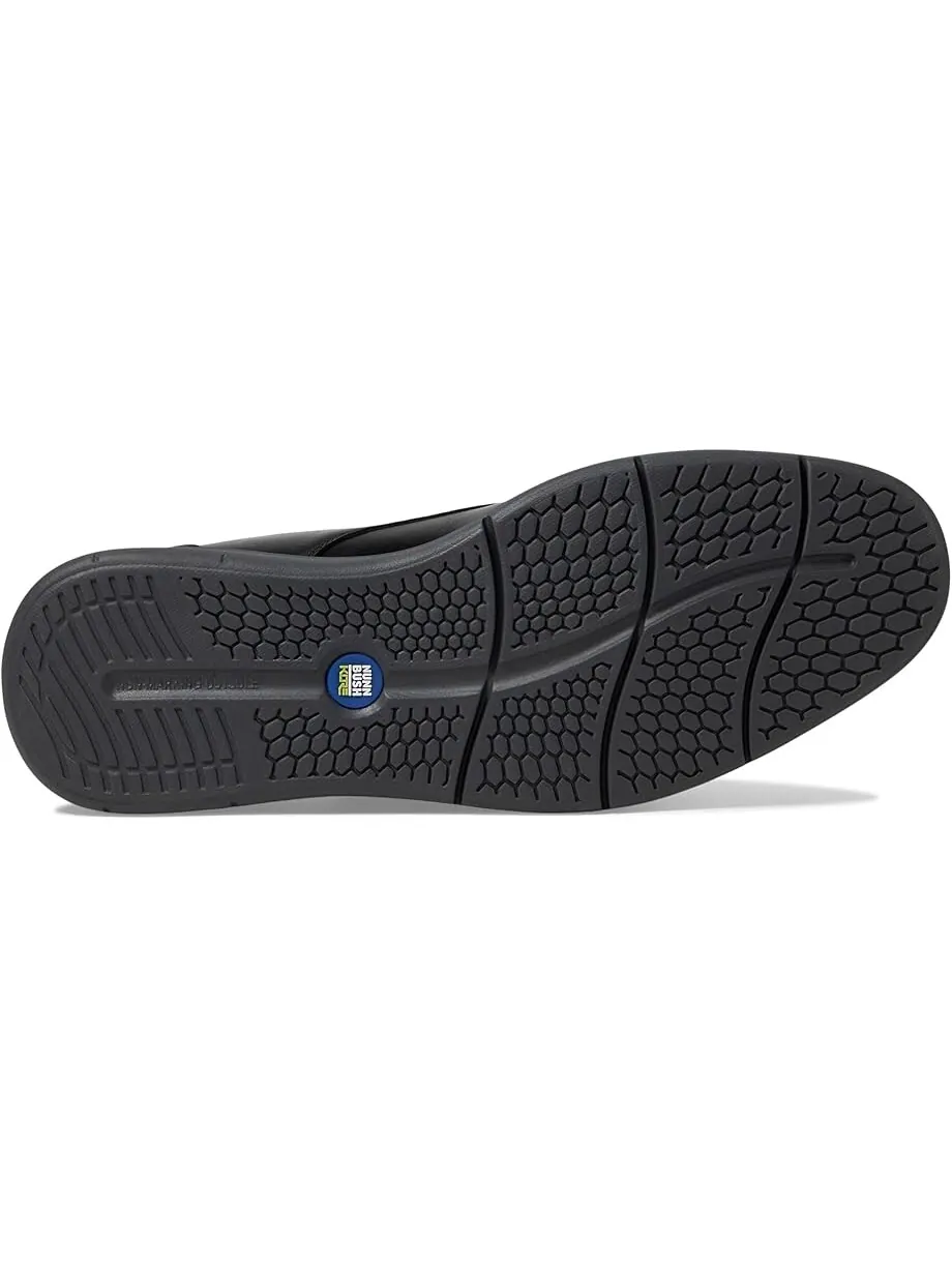 Лоферы Nunn Bush Chase Moccasin Toe Slip-On Lightweight Contemporary Loafer — изображение 3 из 4, черный
