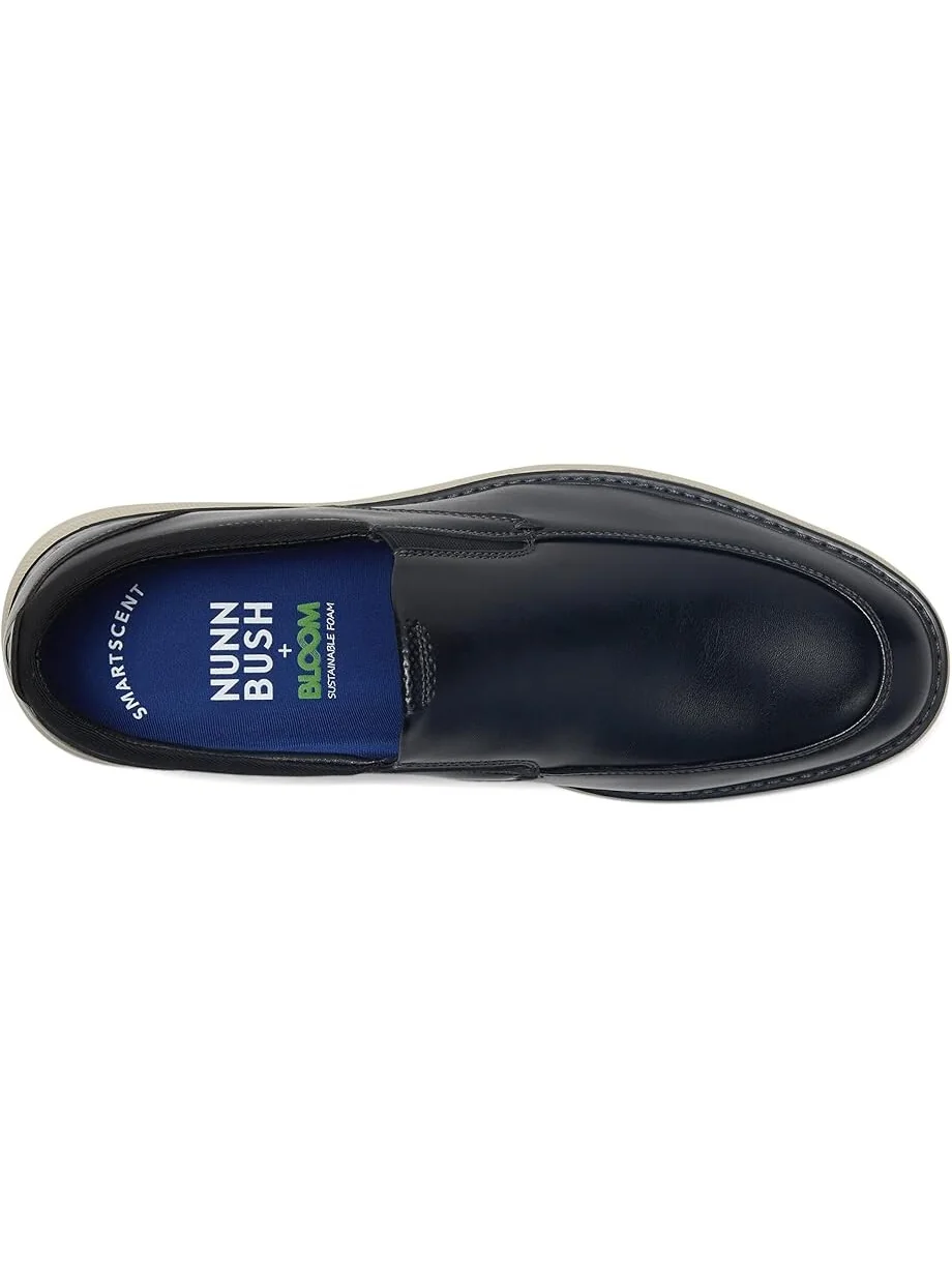 Лоферы Nunn Bush Chase Moccasin Toe Slip-On Lightweight Contemporary Loafer — изображение 2 из 4, черный мульти