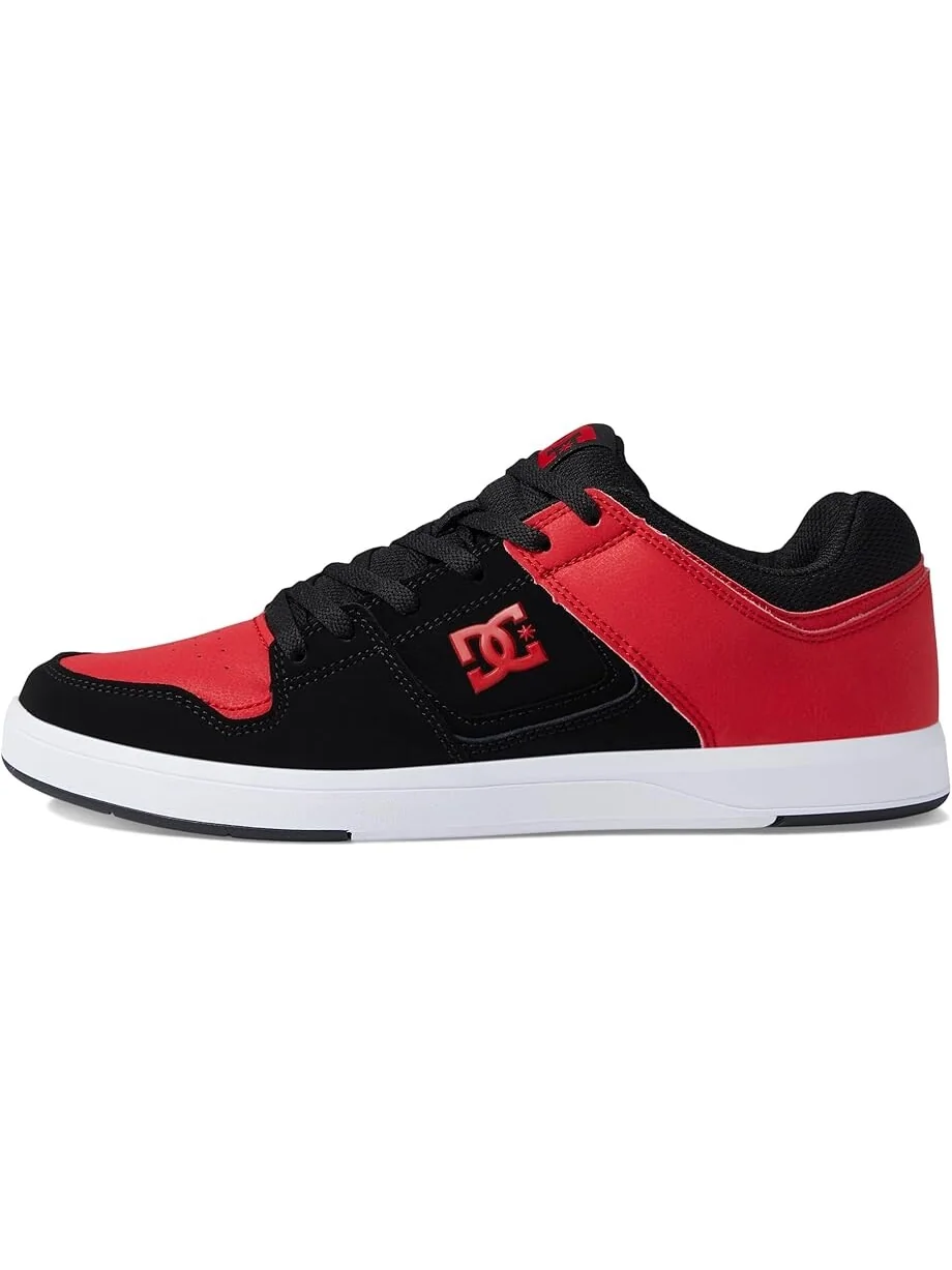 Кроссовки DC Cure Casual Low Top Skate Shoes Sneakers — изображение 4 из 4, черный/красный/черный