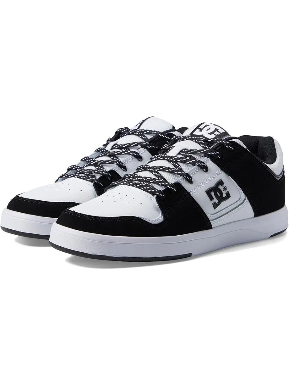 Кроссовки DC Cure Casual Low Top Skate Shoes Sneakers — изображение 1 из 4, белый/черный
