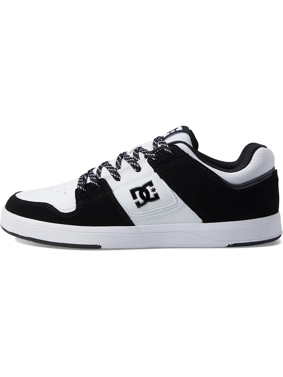 Кроссовки DC Cure Casual Low Top Skate Shoes Sneakers — изображение 4 из 4, белый/черный