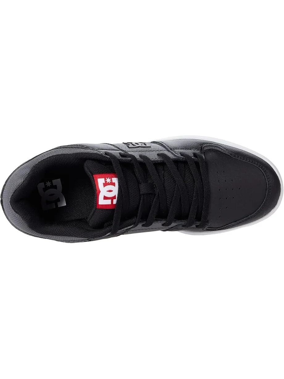 Кроссовки DC Cure Casual Low Top Skate Shoes Sneakers — изображение 2 из 4, черный/серый