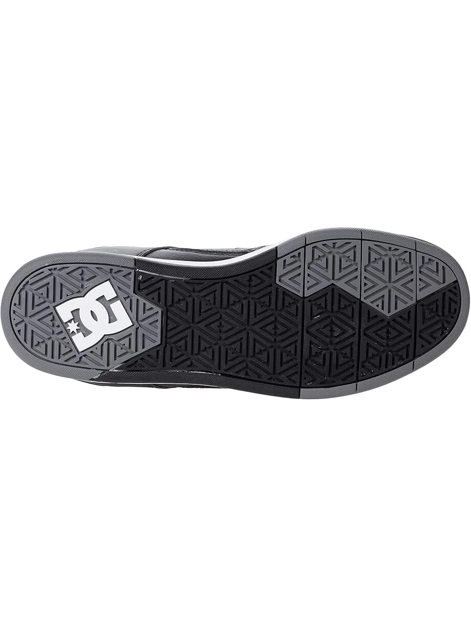 Кроссовки DC Cure Casual Low Top Skate Shoes Sneakers — изображение 3 из 4, черный/серый