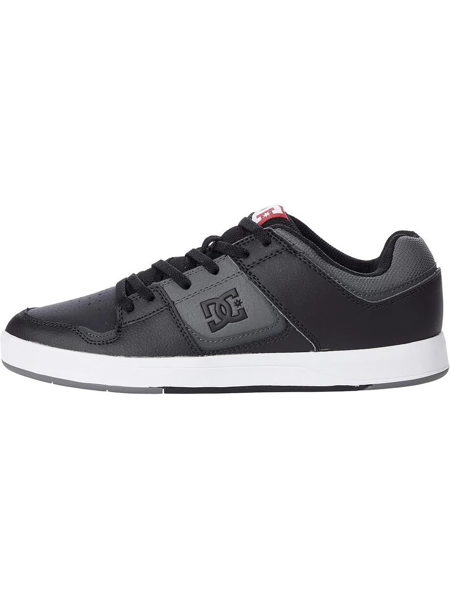 Кроссовки DC Cure Casual Low Top Skate Shoes Sneakers — изображение 4 из 4, черный/серый