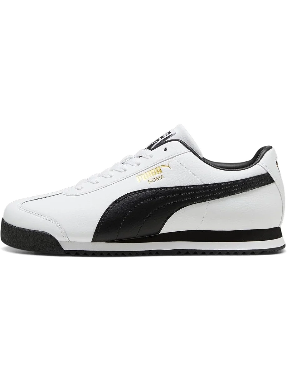 Кроссовки PUMA Roma 24 Standard — изображение 3 из 4, белый/черный/золотистый