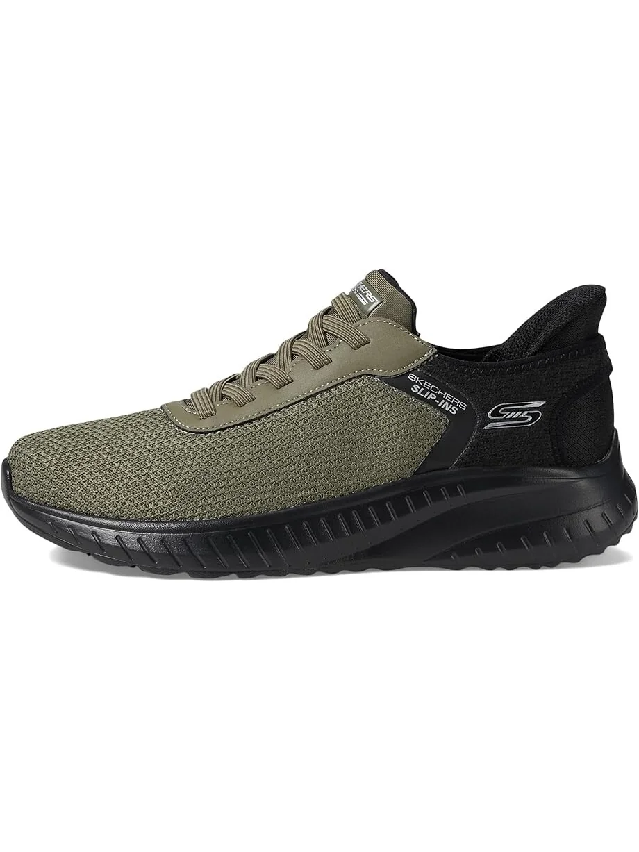 Кроссовки SKECHERS Hands Free Slip-Ins Squad Chaos - Balanced Edge — изображение 4 из 4, оливковый