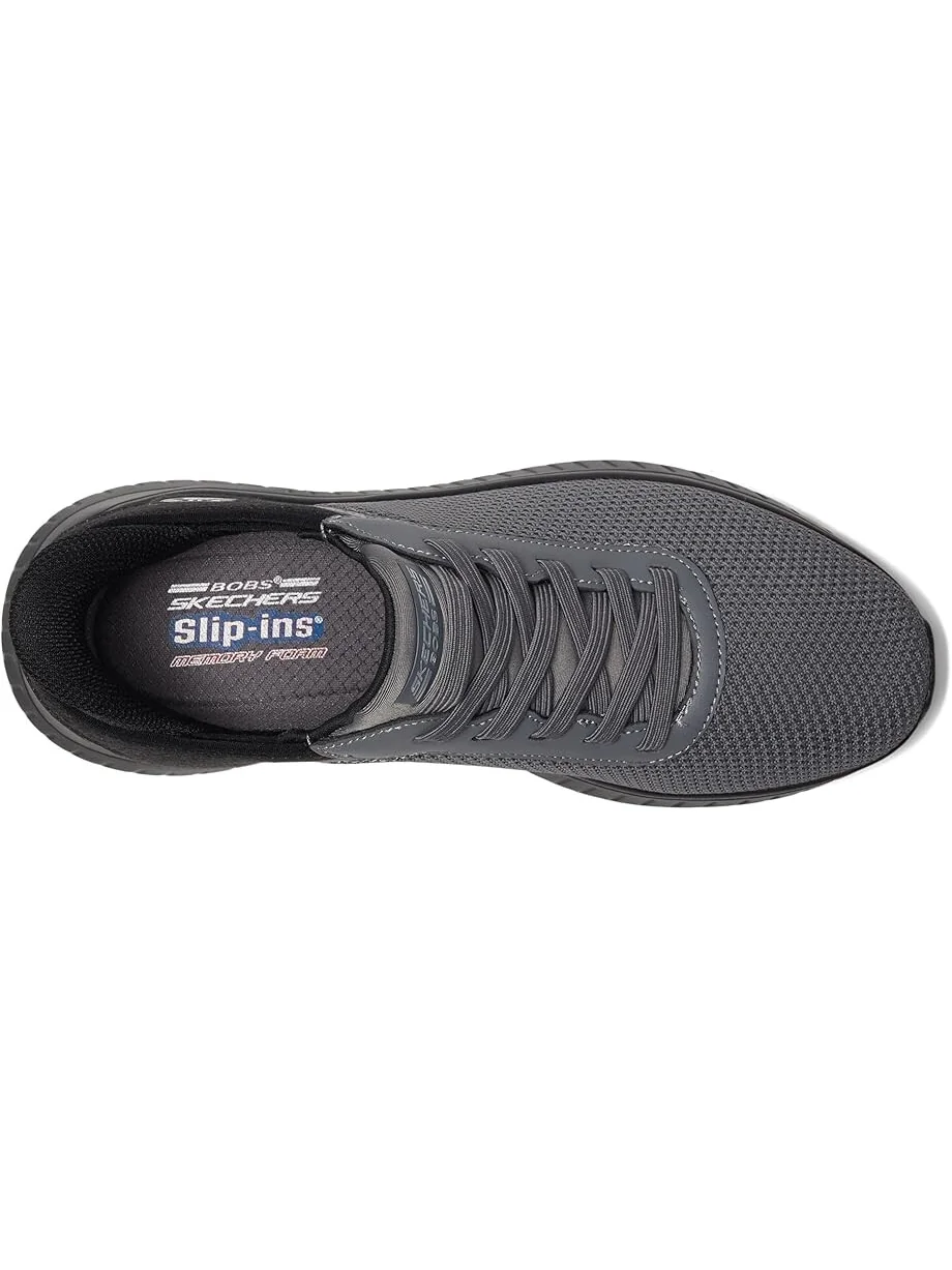 Кроссовки SKECHERS Hands Free Slip-Ins Squad Chaos - Balanced Edge — изображение 2 из 4, темный серый
