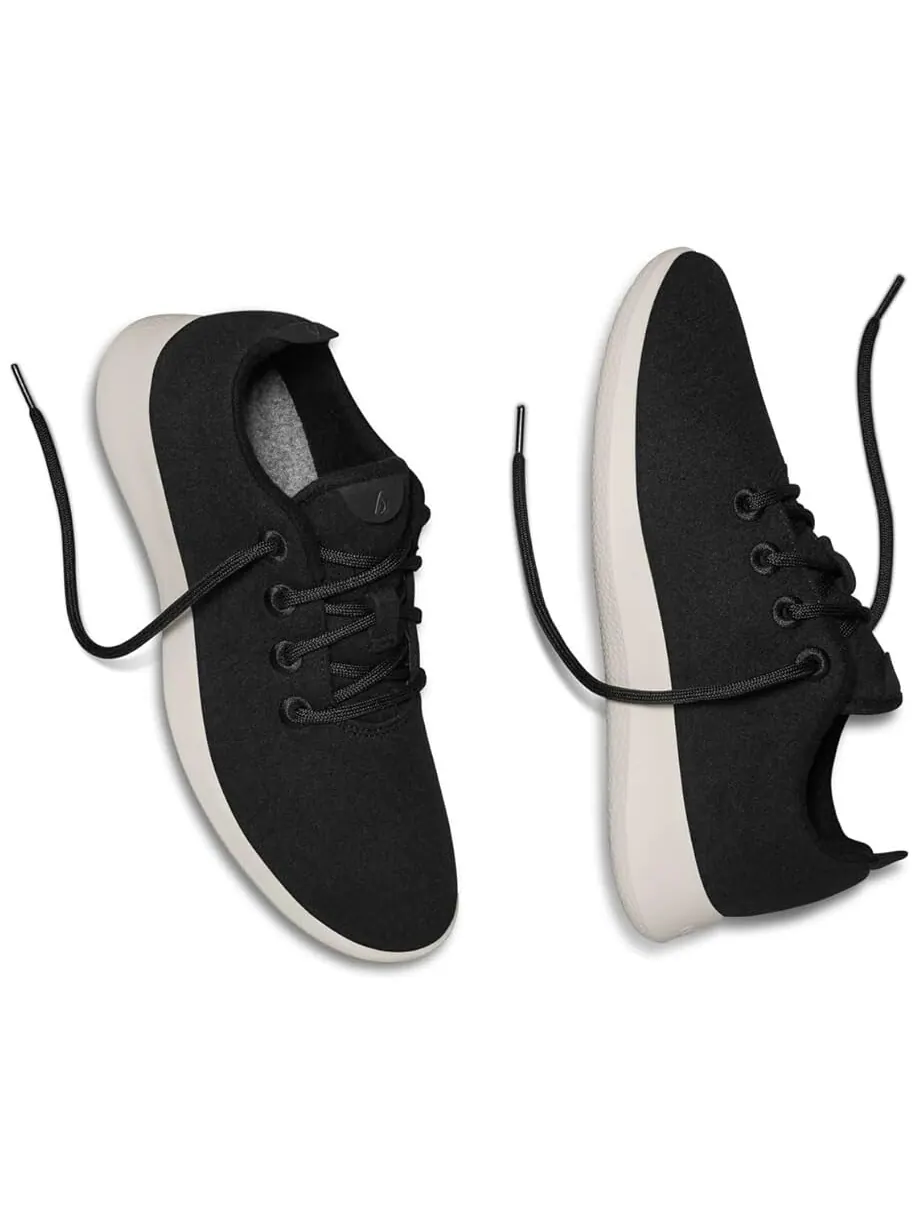 Кроссовки Allbirds Wool Runner — изображение 4 из 4, черный кремовый