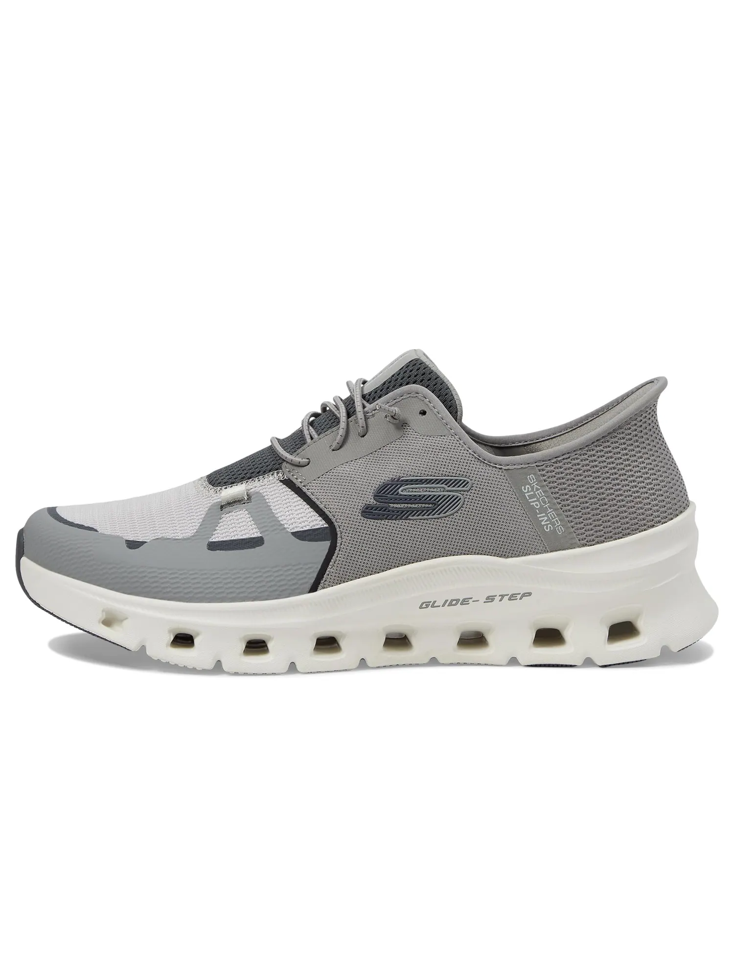 Туфли SKECHERS Glide-Step Pro Hands Free Slip-In — изображение 4 из 6, серый/темно-серый