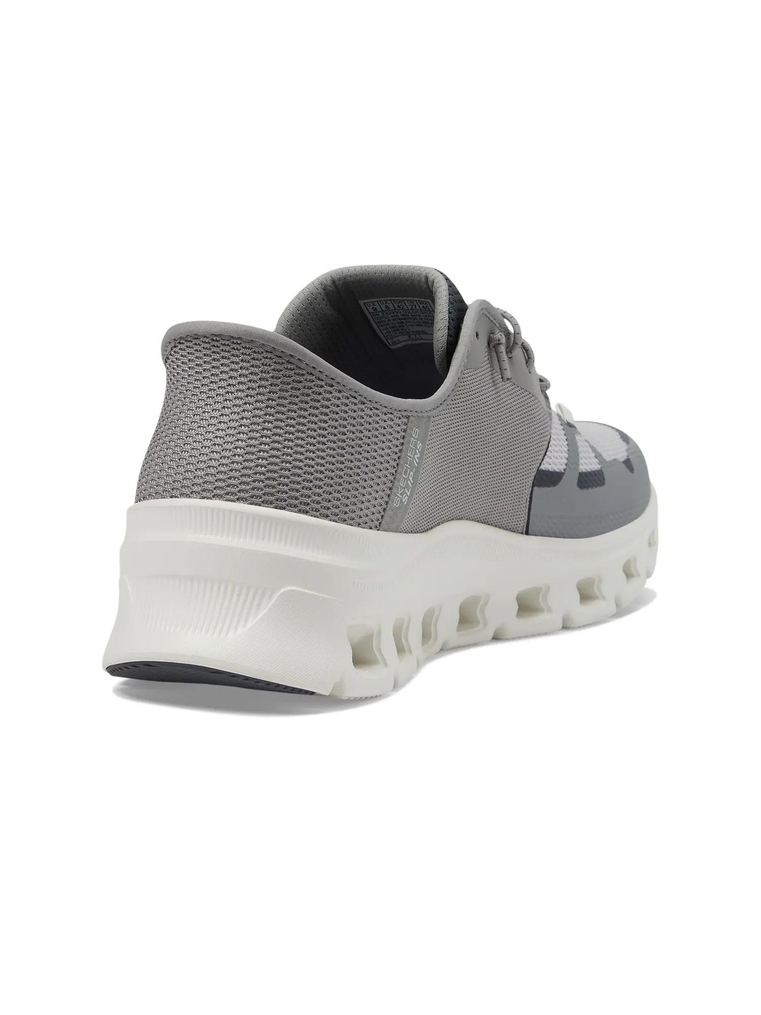 Туфли SKECHERS Glide-Step Pro Hands Free Slip-In — изображение 5 из 6, серый/темно-серый