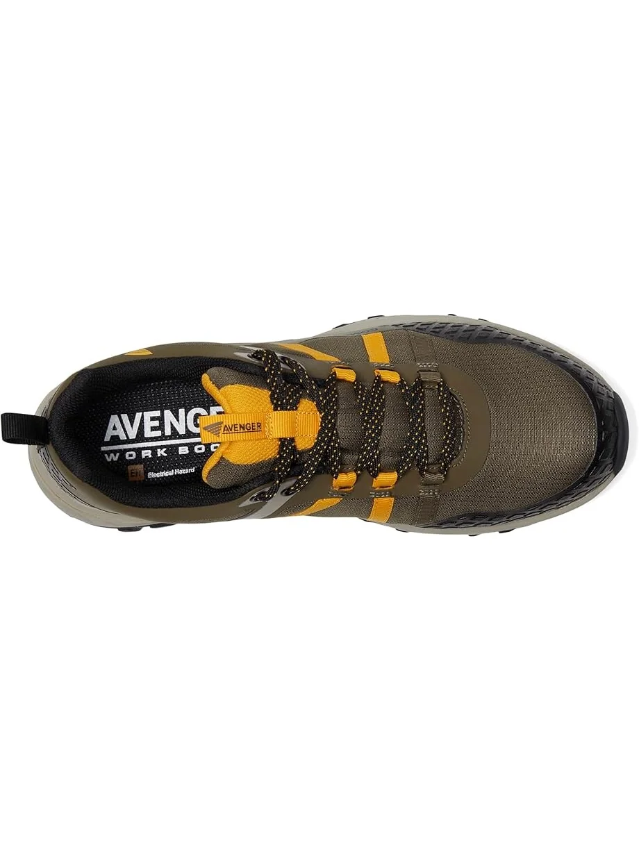 Ботинки Avenger Work Boots Aero Trail — изображение 2 из 4, оливковый/желтый