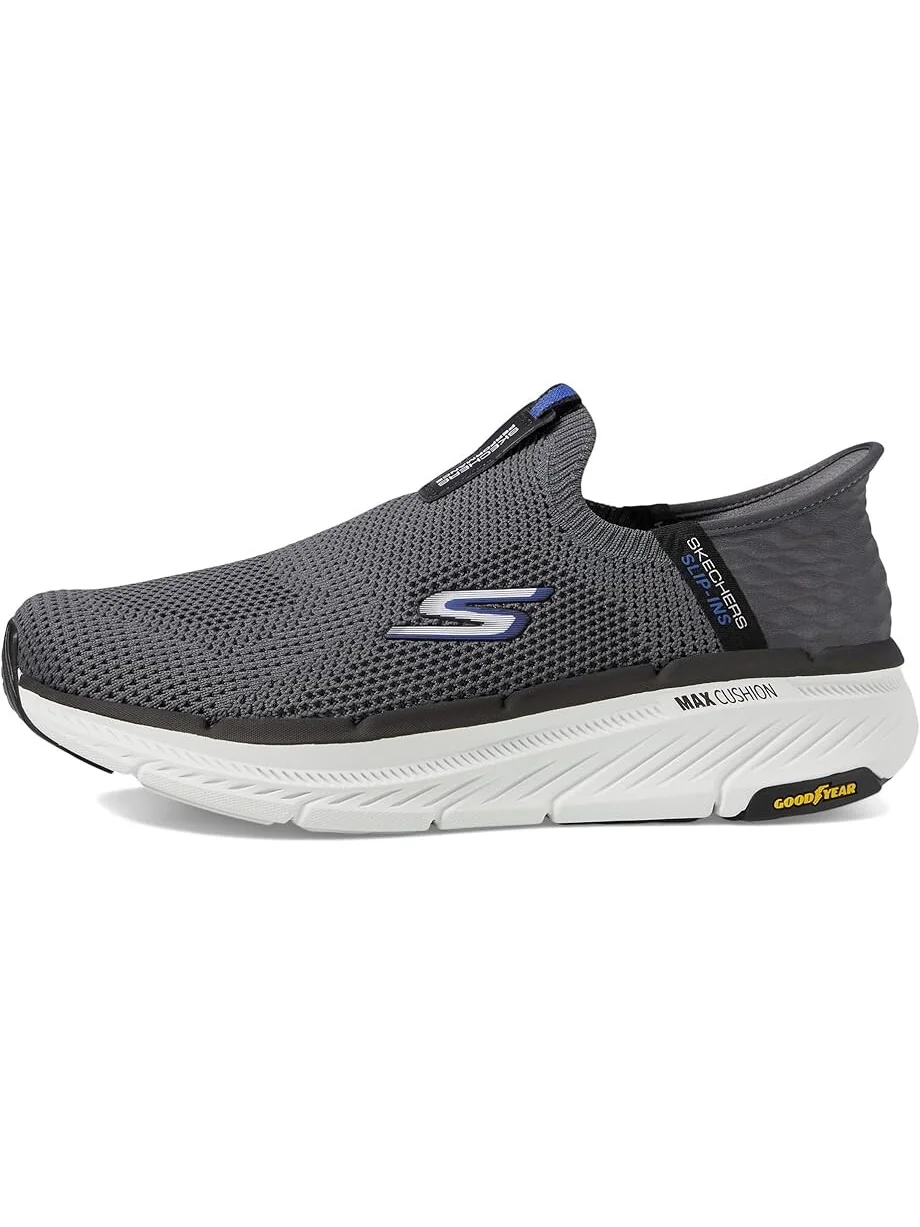 Кроссовки SKECHERS Hands Free Slip-Ins - Max Cushion Premier 2.0 — изображение 4 из 4, темно-серый/черный