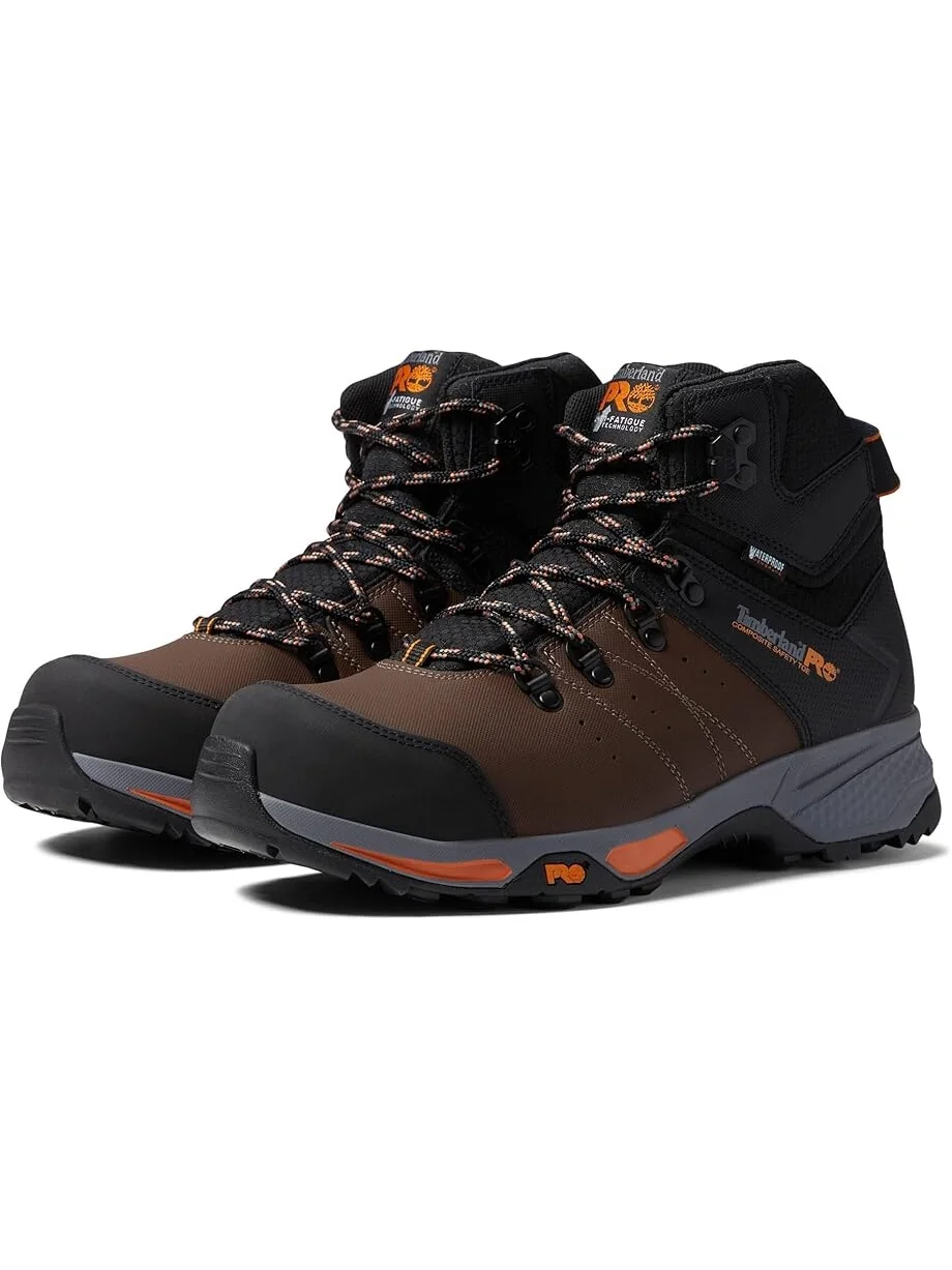 Мужские ботинки Timberland PRO Switchback водонепроницаемые — изображение 1 из 4, оранжевый/коричневый
