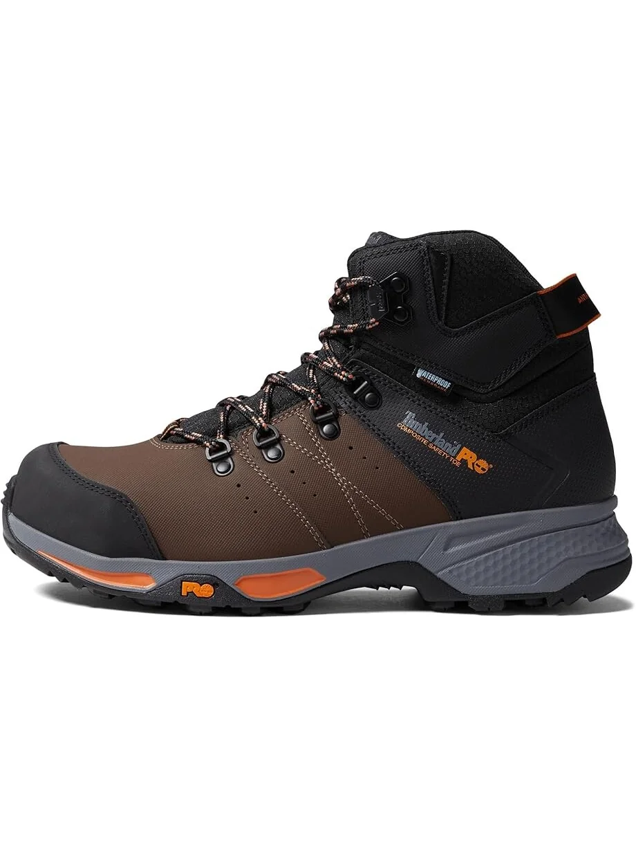 Мужские ботинки Timberland PRO Switchback водонепроницаемые — изображение 4 из 4, оранжевый/коричневый