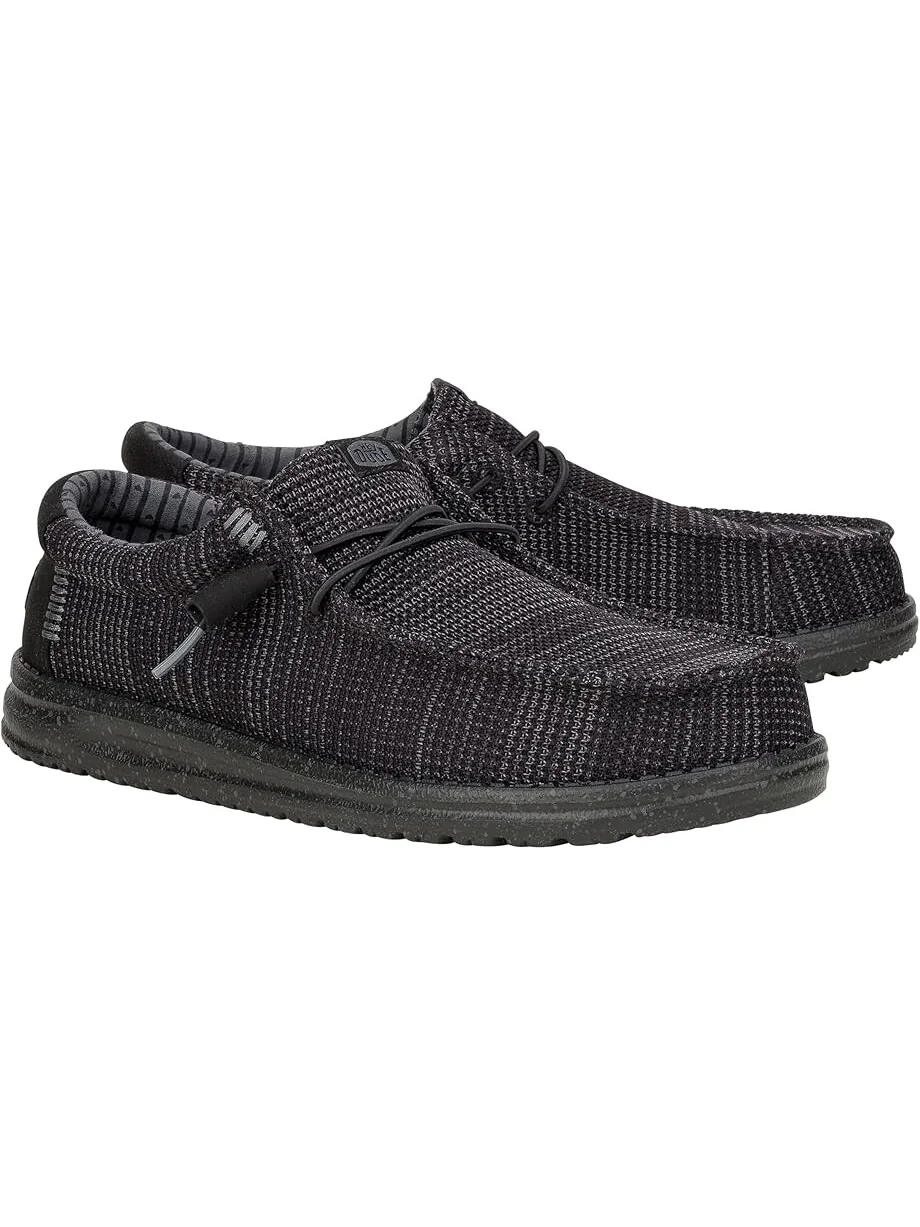 Лоферы Hey Dude Wally Stretch Sox — черный