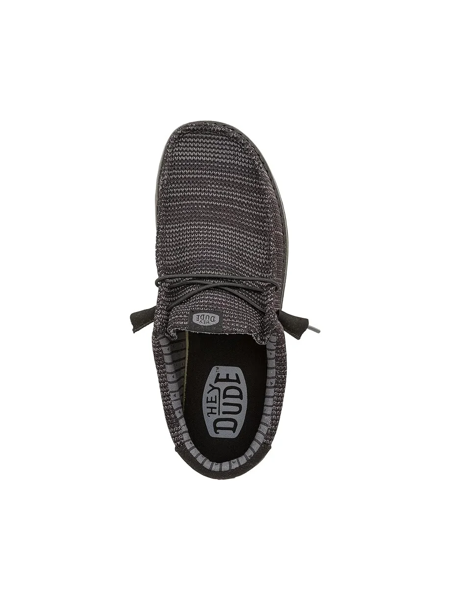 Лоферы Hey Dude Wally Stretch Sox — изображение 2 из 4, черный