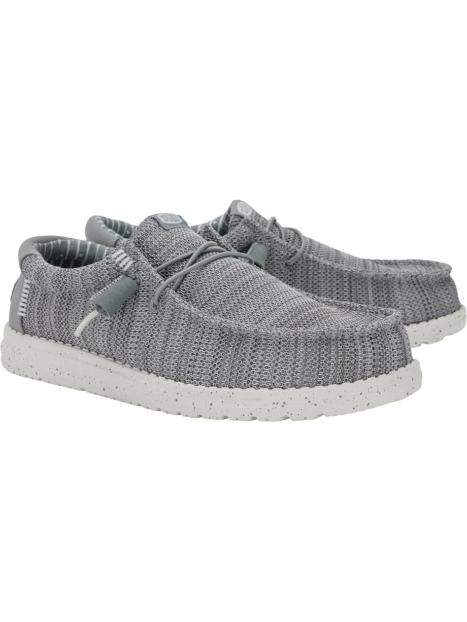 Лоферы Hey Dude Wally Stretch Sox — изображение 1 из 4, серый