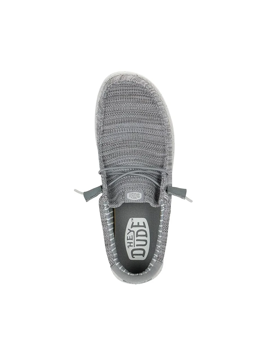 Лоферы Hey Dude Wally Stretch Sox — изображение 2 из 4, серый