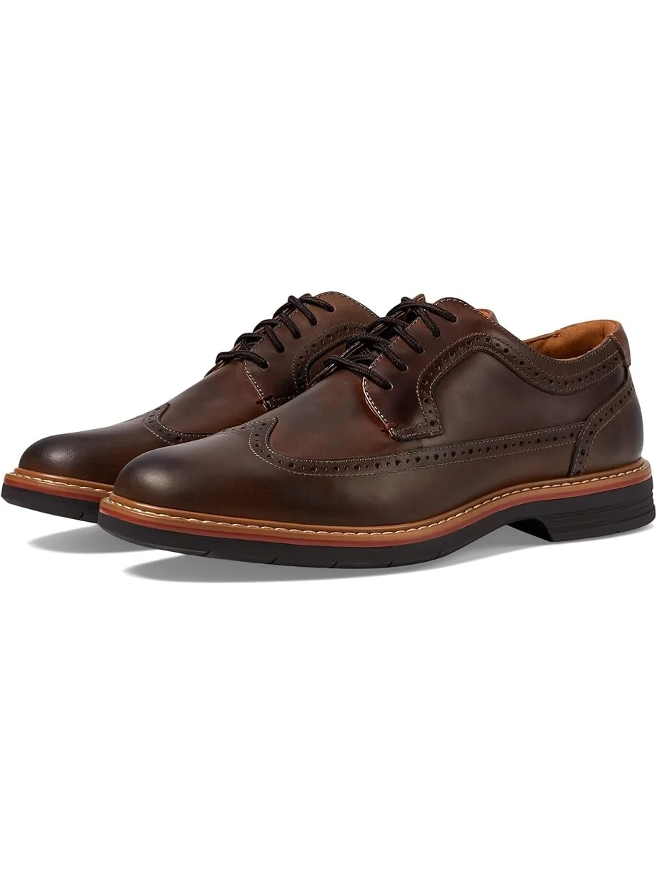 Оксфорды Florsheim Norwalk Wingtip Oxford — изображение 1 из 4, коричневый