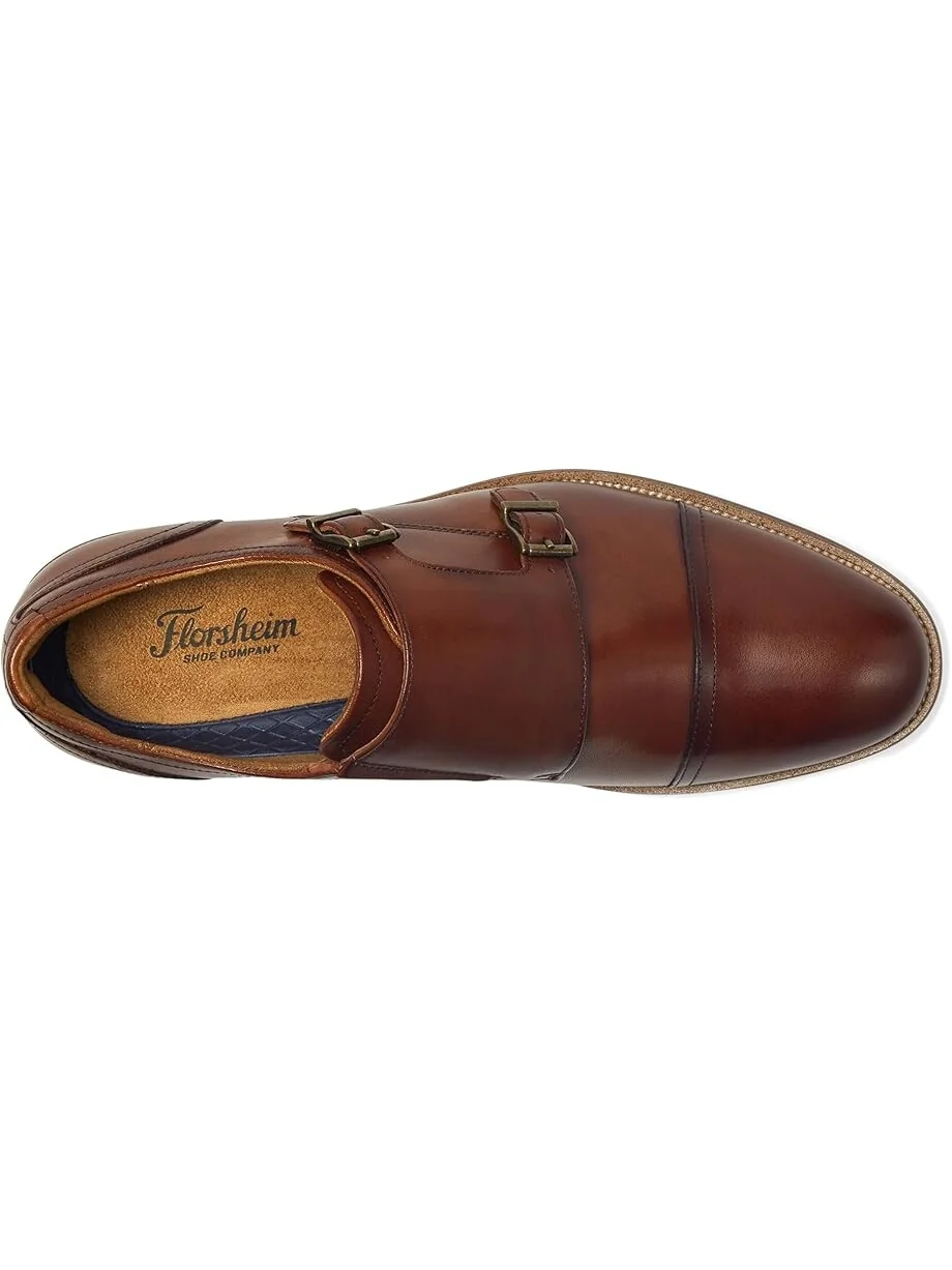 Оксфорды Florsheim Rucci Cap Toe Double Monk Oxford — изображение 2 из 4, коричневый