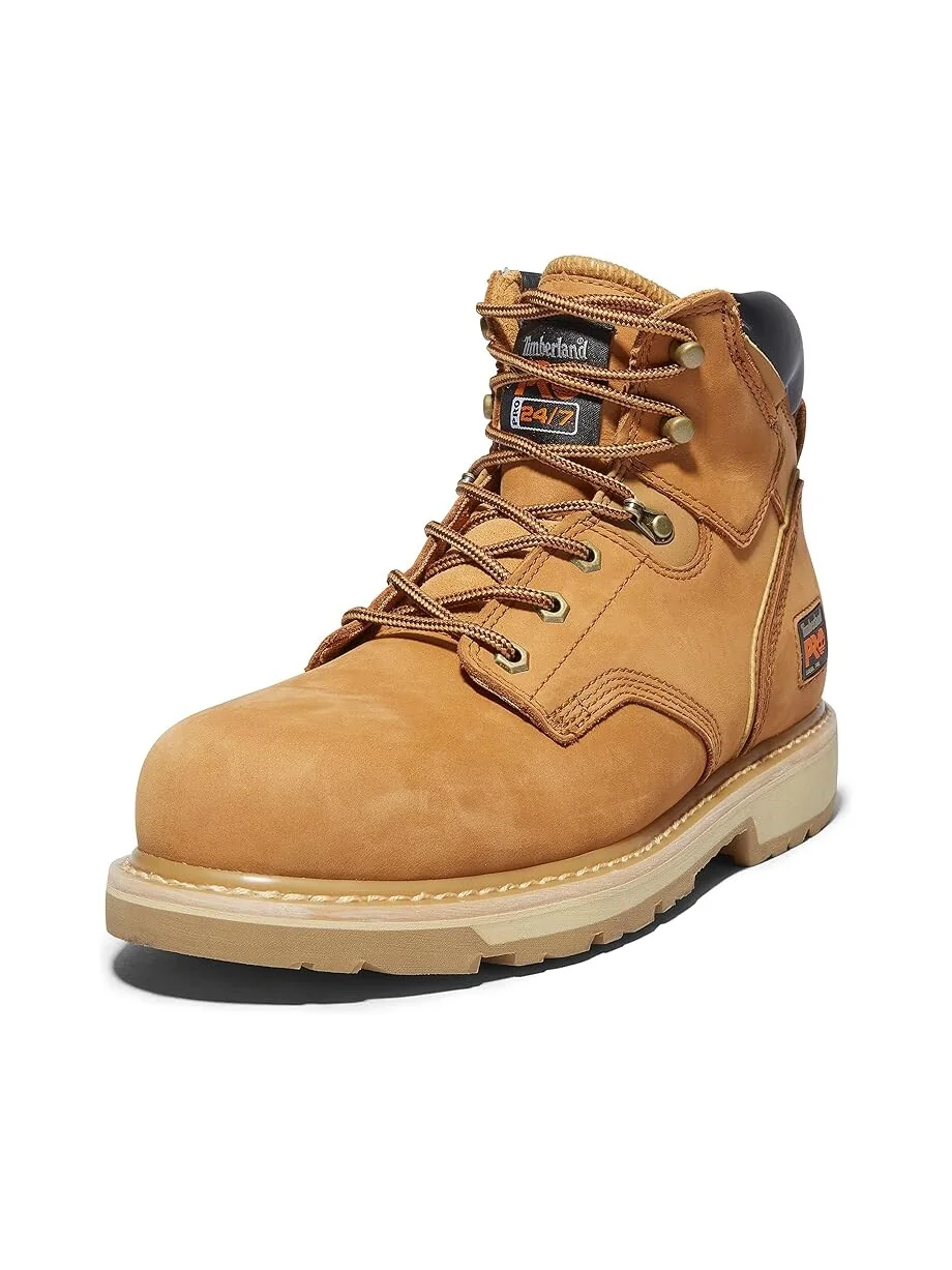 Мужские ботинки Timberland PRO Pit Boss Steel Toe со шнуровкой — бежевый